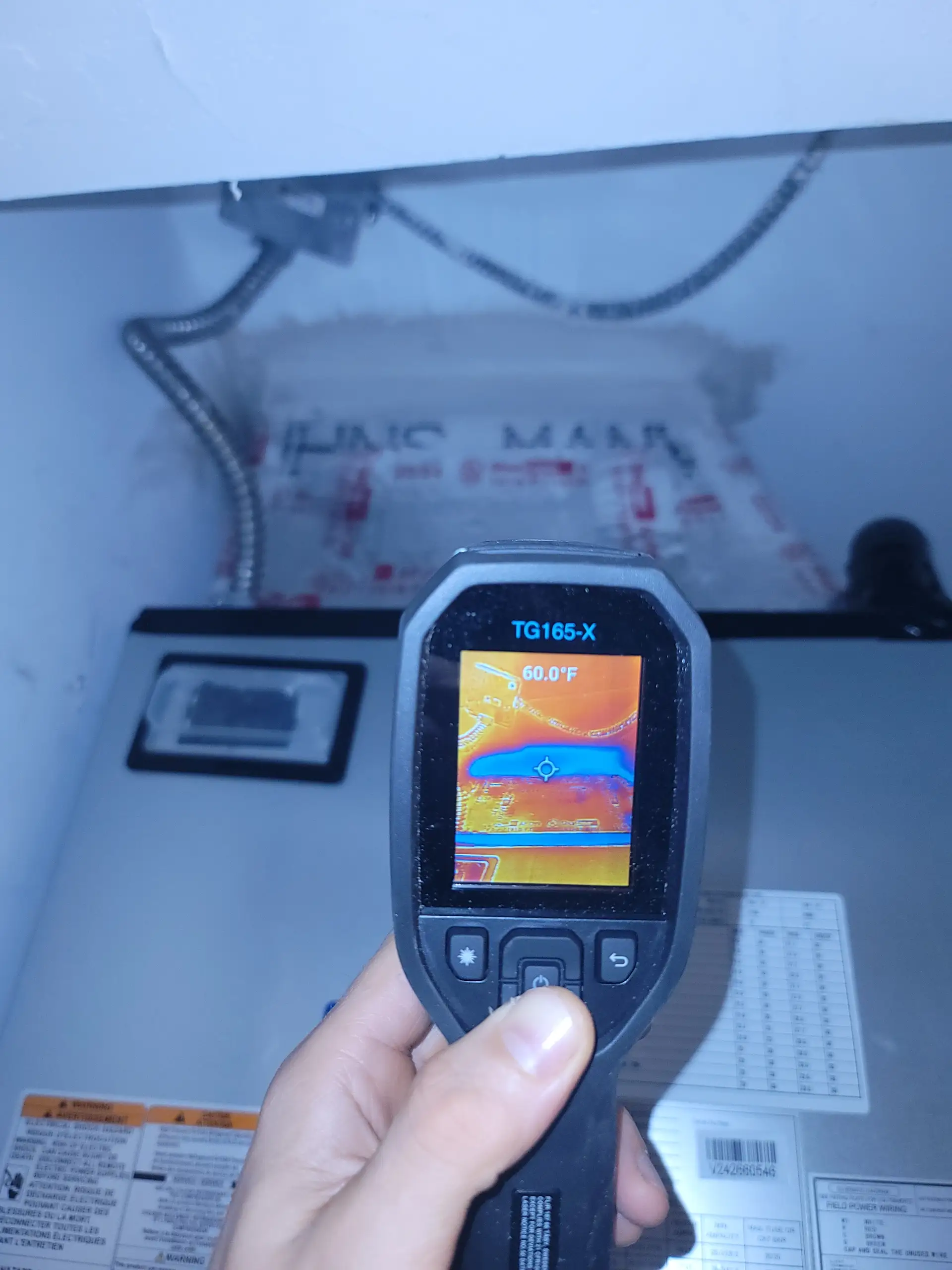 Moisture detection in HVAC system - common source of hidden mold in Miami homes